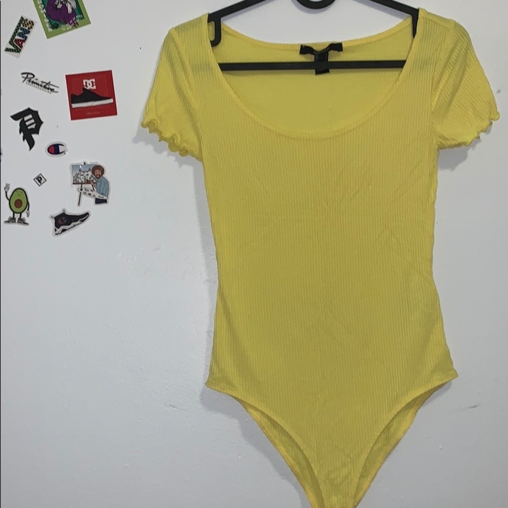 Bright yellow